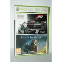 X360 FORZA MOTORSPORT 3 ET HALO 3 BUNDLE COPY - Jeux Xbox 360 au prix de 9,95 €