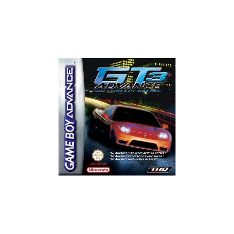 GA GT ADV. 3 EN BOITE - Jeux Game Boy Advance au prix de 14,95 €