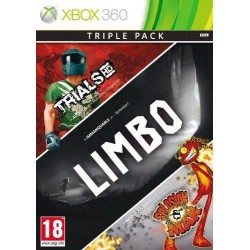 X360 TRIPLE PACK TRIALS LIMBO SPLOSION MAN - Jeux Xbox 360 au prix de 17,99 €