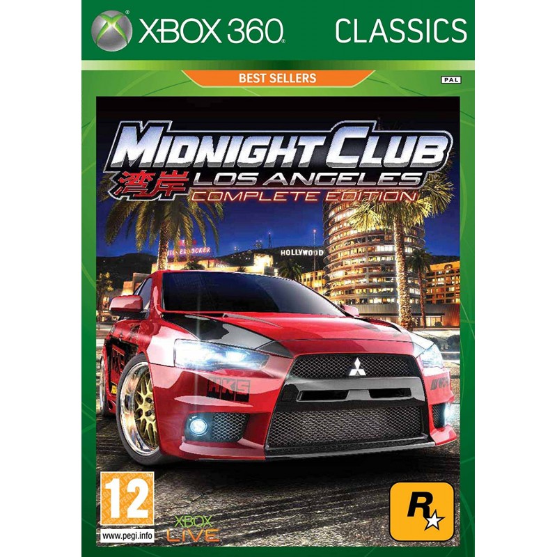 X360 MIDNIGHT CLUB COMPLETE EDITION - Jeux Xbox 360 au prix de 9,95 €