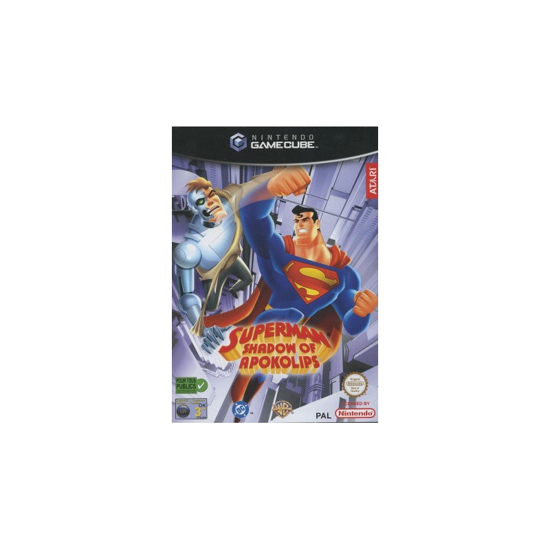 GC SUPERMAN SHADOW OF APOKOLIPS - Jeux GameCube au prix de 6,95 €