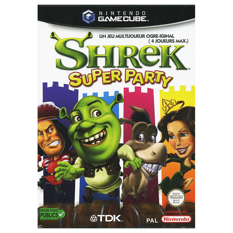 GC SHREK SUPER PARTY - Jeux GameCube au prix de 9,95 €