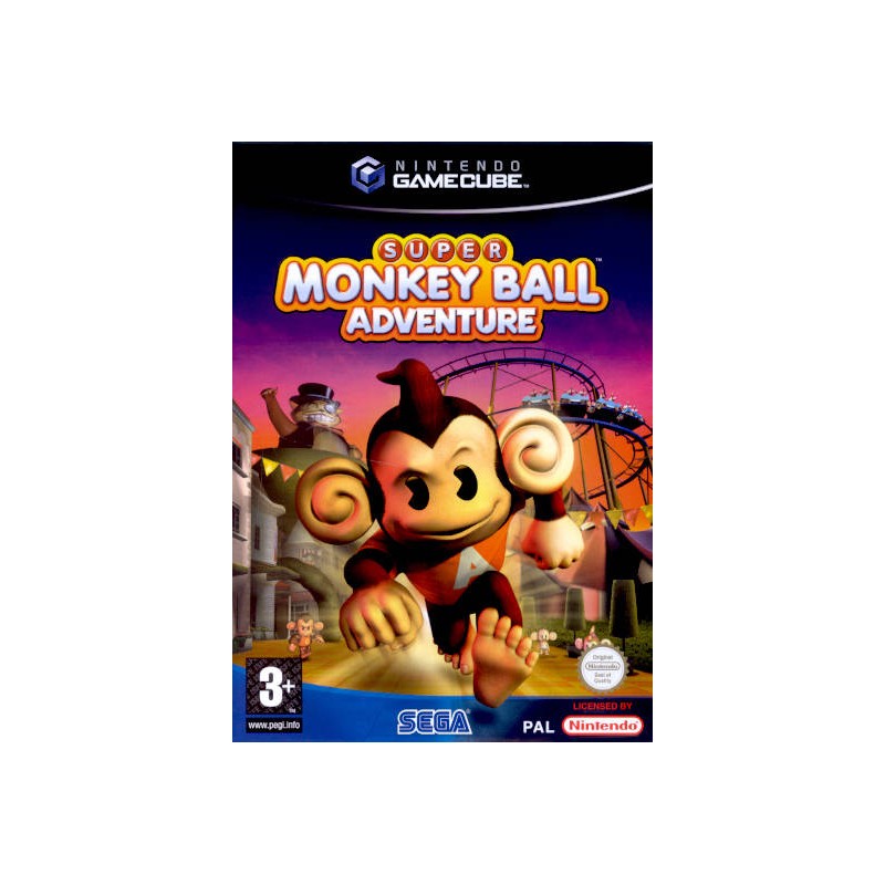 GC SUPER MONKEY BALL ADVENTURE - Jeux GameCube au prix de 9,95 €