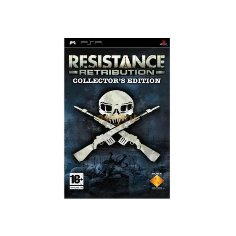 PSP RESISTANCE RETRIBUTION COLLECTOR - Jeux PSP au prix de 7,95 €