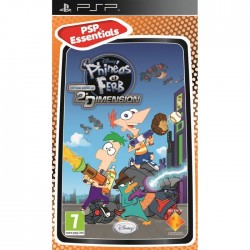 PSP PHINEAS ET FERB VOYAGE DANS LA DEUXIEME DIMENSION (ESSENTIALS) - Jeux PSP au prix de 5,99 €
