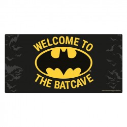 PLAQUE METAL DC COMICS BATMAN WELCOME TO THE BATCAVE 30X60CM - Autres Goodies au prix de 22,95 €