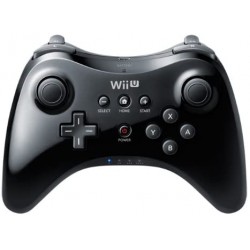 WIU PRO CONTROLLER NOIR - Accessoires Wii U au prix de 29,95 €