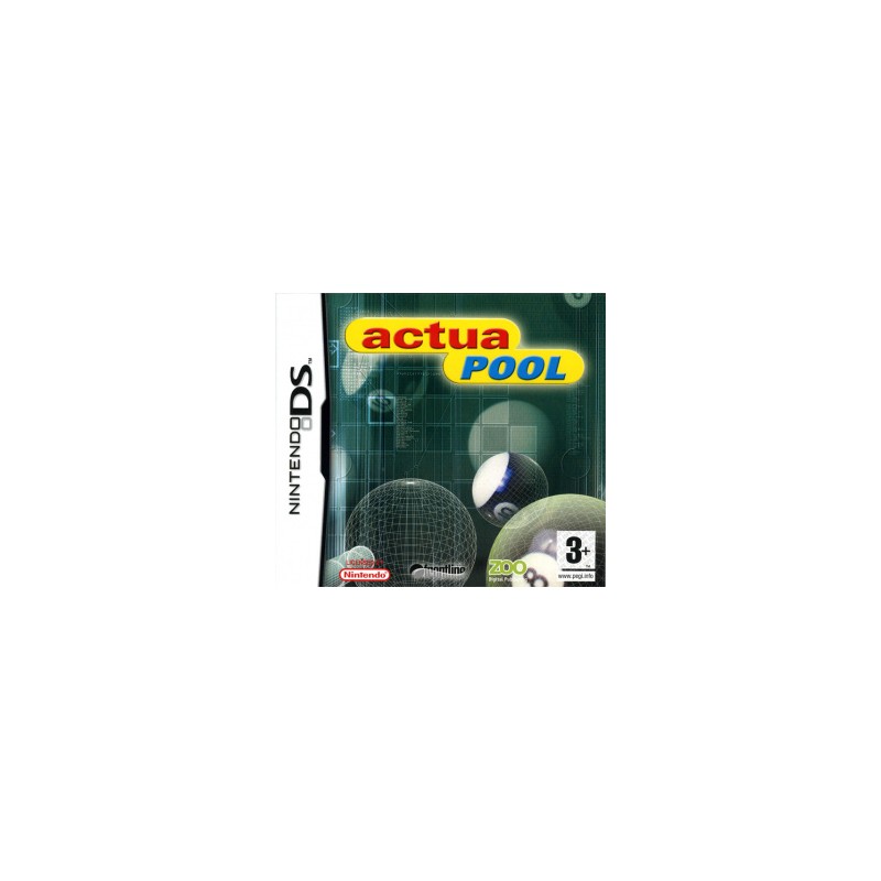 DS ACTUA POOL - Jeux DS au prix de 4,95 €