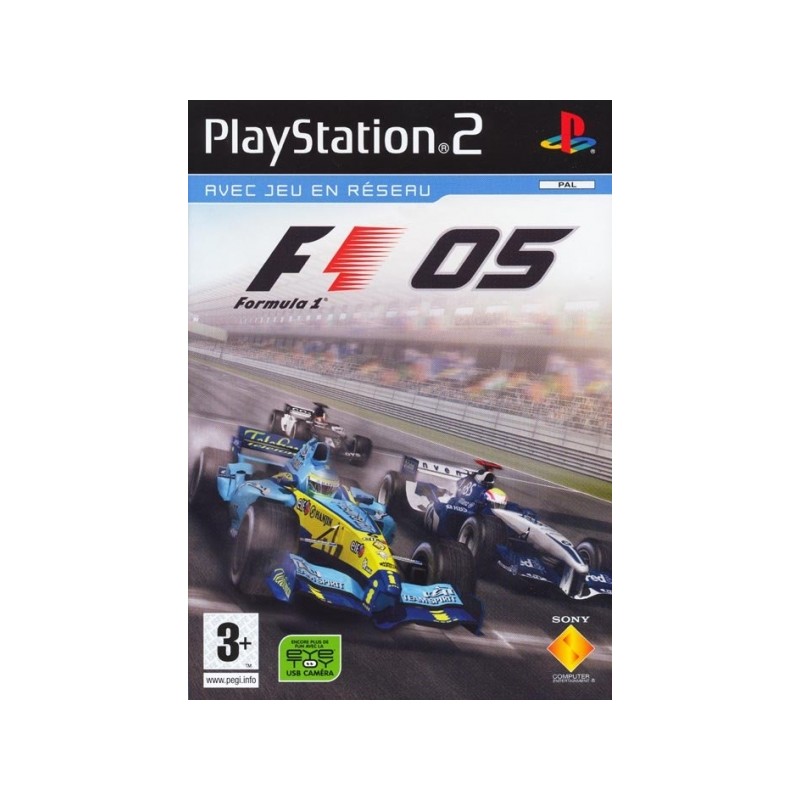 PS2 FORMULA ONE 2005 - Jeux PS2 au prix de 1,95 €