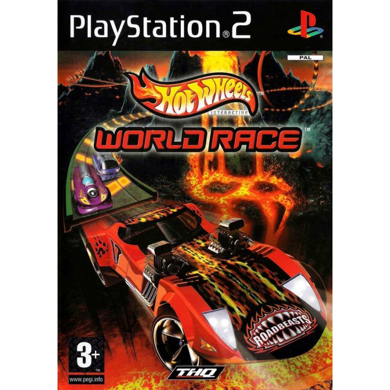 PS2 HOT WHEELS WORLD RACE - Jeux PS2 au prix de 7,95 €