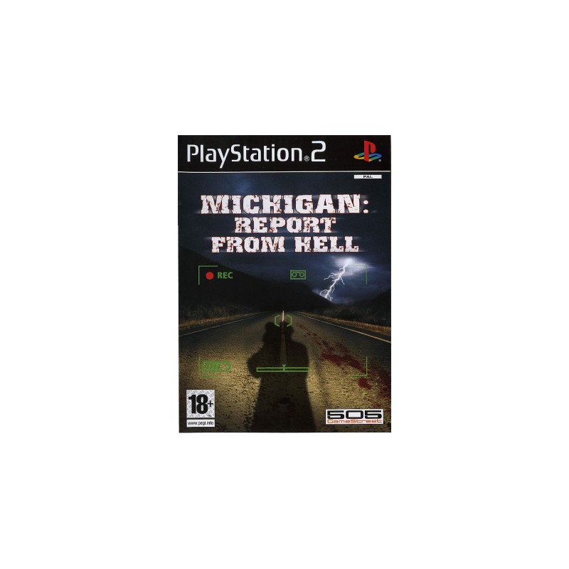 PS2 MICHIGAN REPORT FROM HELL - Jeux PS2 au prix de 17,95 €