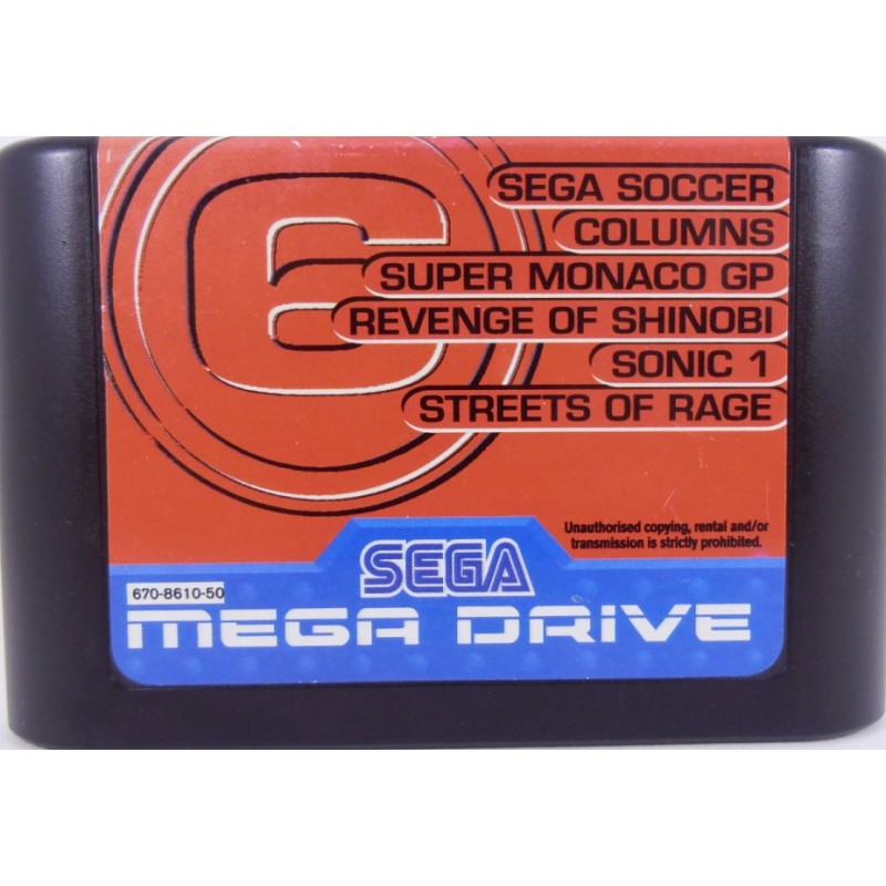 MD MEGA GAMES 6 VOL 3 (LOOSE) - Jeux Mega Drive au prix de 4,95 €