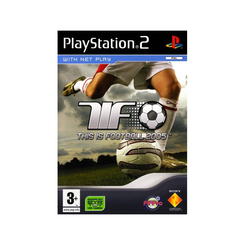 PS2 THIS IS FOOTBALL 2005 - Jeux PS2 au prix de 6,95 €