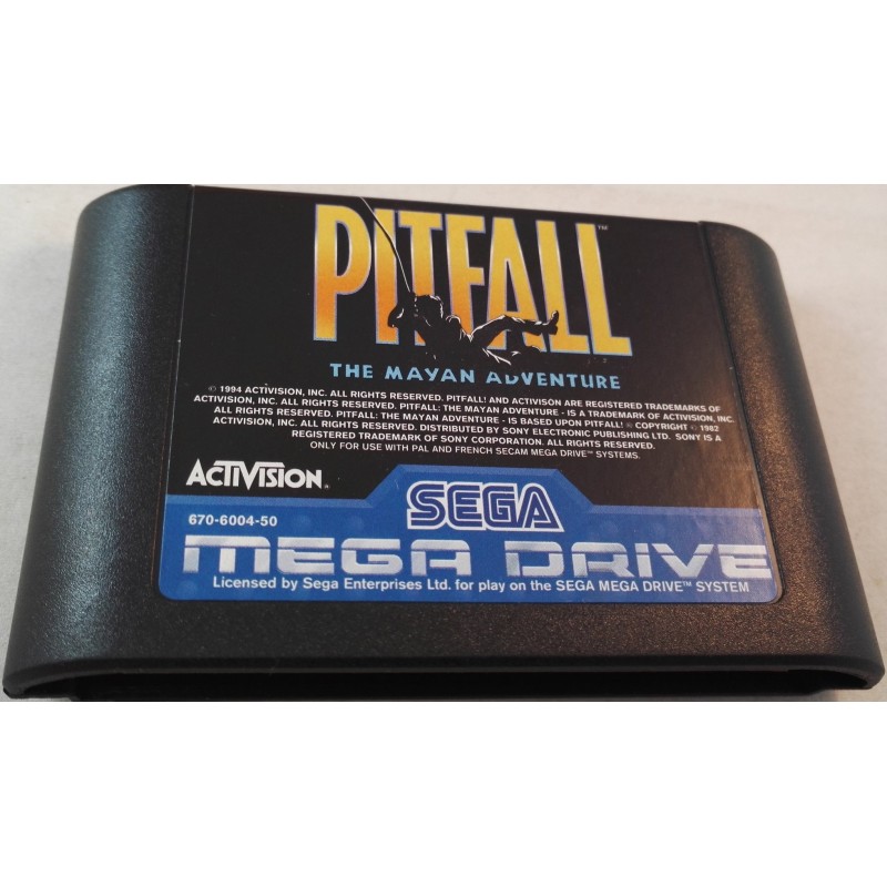 MD PITFALL THE MAYAN ADVENTURE (LOOSE) - Jeux Mega Drive au prix de 6,95 €