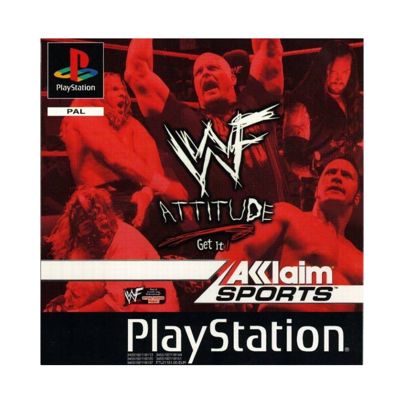 PSX WWF ATTITUDE - Jeux PS1 au prix de 3,95 €