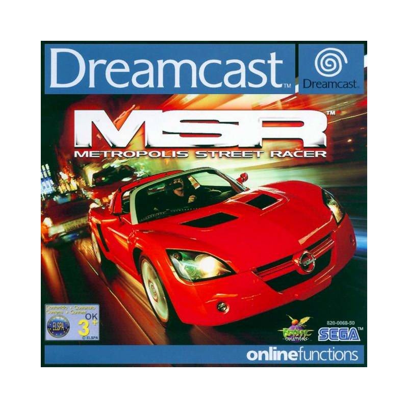 DC METROPOLIS STREET RACER - Jeux Dreamcast au prix de 9,95 €
