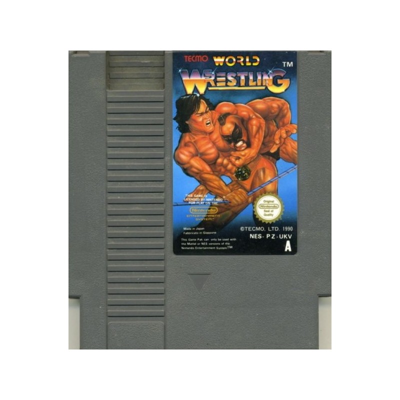 NES TECMO WORLD WRESTLING (LOOSE) - Jeux NES au prix de 6,95 €