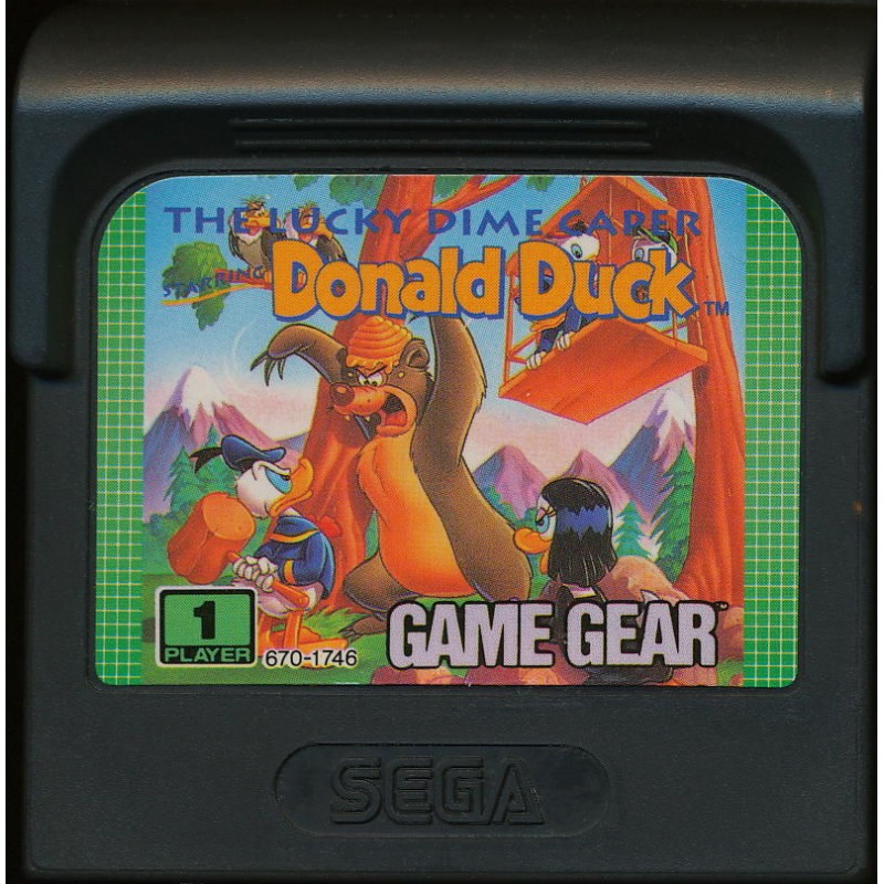 GG DONALD DUCK (LOOSE) - Game Gear au prix de 3,95 €