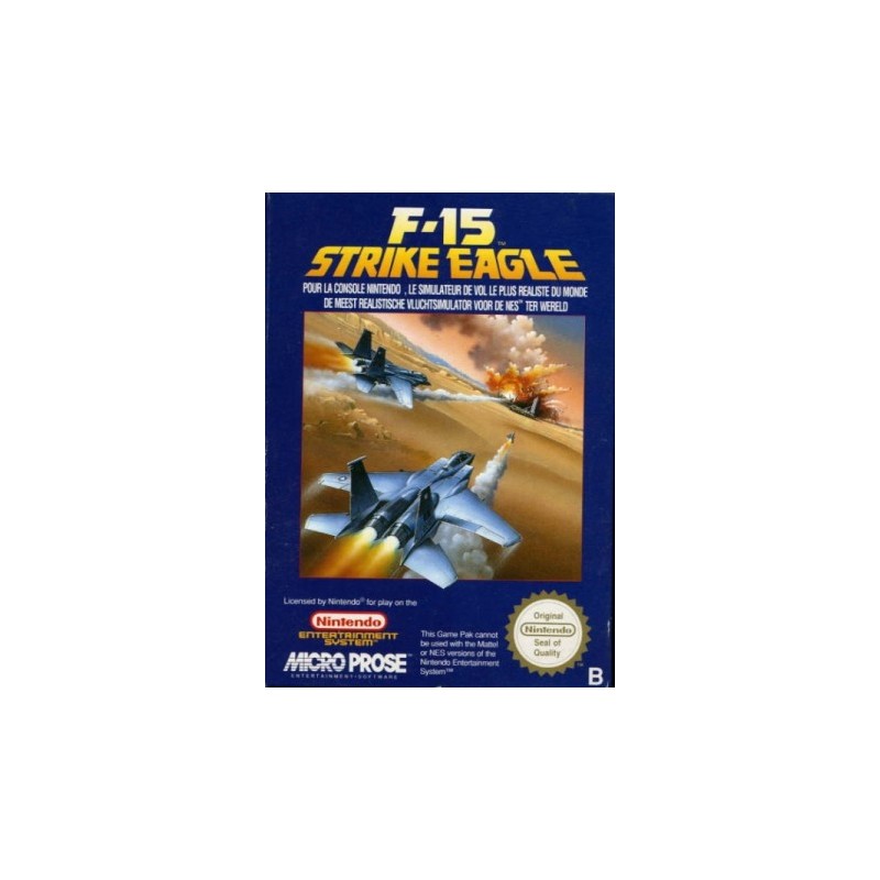 NES F 15 STRIKE EAGLE - Jeux NES au prix de 3,95 €