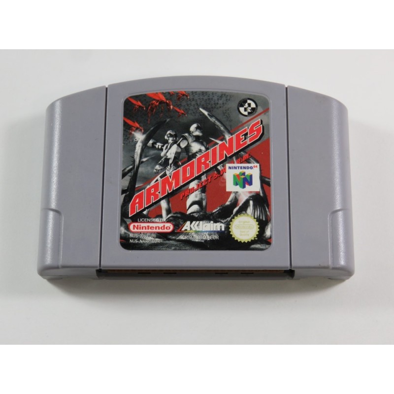 N64 ARMORINES PROJECT SWARM (LOOSE) - Jeux Nintendo 64 au prix de 8,95 €
