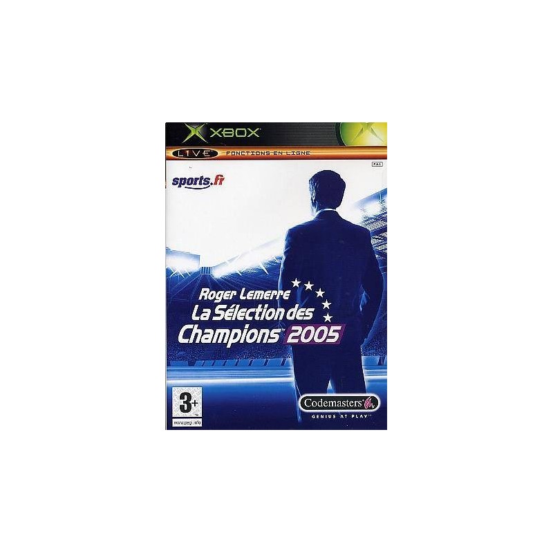 XB ROGER LEMERRE LA SELECTION DES CHAMPIONS 2005 - Jeux Xbox au prix de 5,00 €