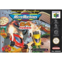 N64 MICRO MACHINES 64 TURBO - Jeux Nintendo 64 au prix de 9,95 €
