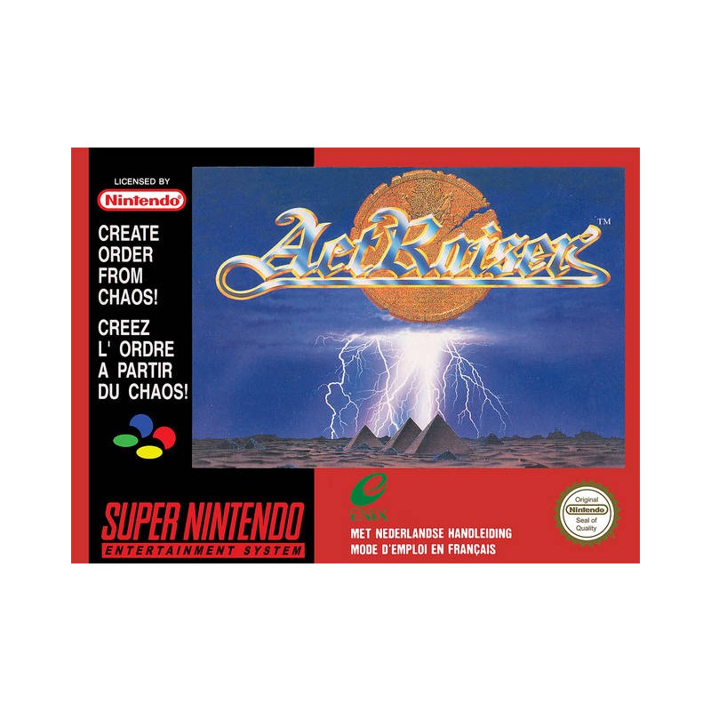 SN ACTRAISER (SANS NOTICE) - Jeux Super NES au prix de 39,95 €