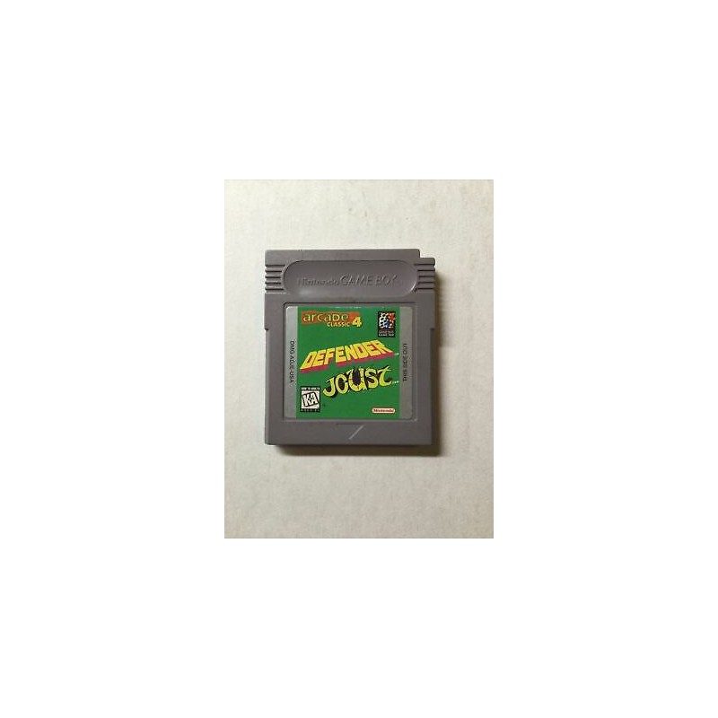 GB ARCADE CLASSIC 4 DEFENDER + JOUST (LOOSE) - Jeux Game Boy au prix de 4,95 €