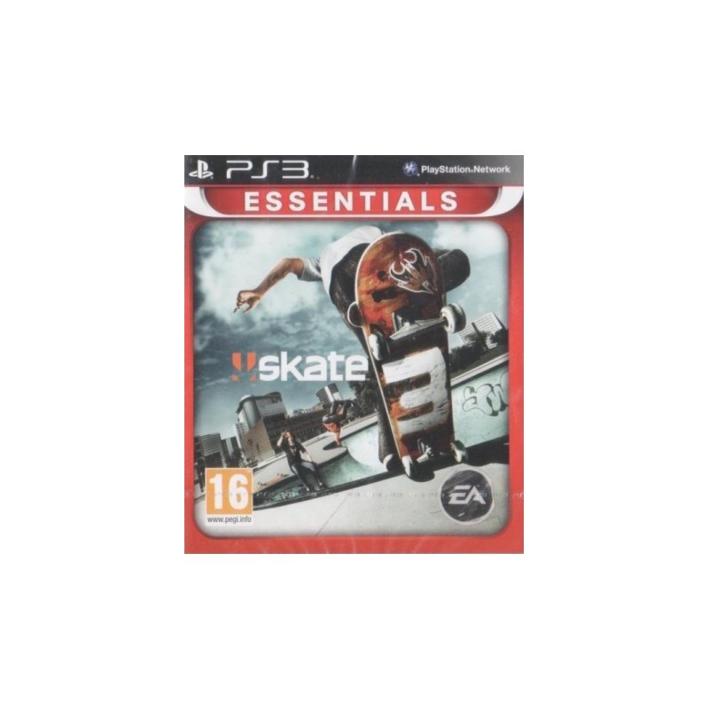 PS3 SKATE 3 (ESSENTIALS) - Jeux PS3 au prix de 8,95 €