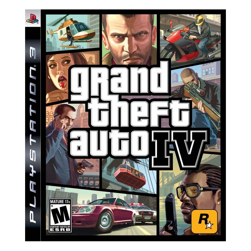 PS3 GTA IV (IMPORT US) - Jeux PS3 au prix de 6,95 €