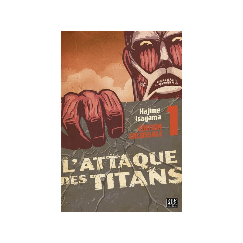 L ATTAQUE DES TITANS EDITION COLOSSALE VOL 1 - Manga au prix de 19,95 €