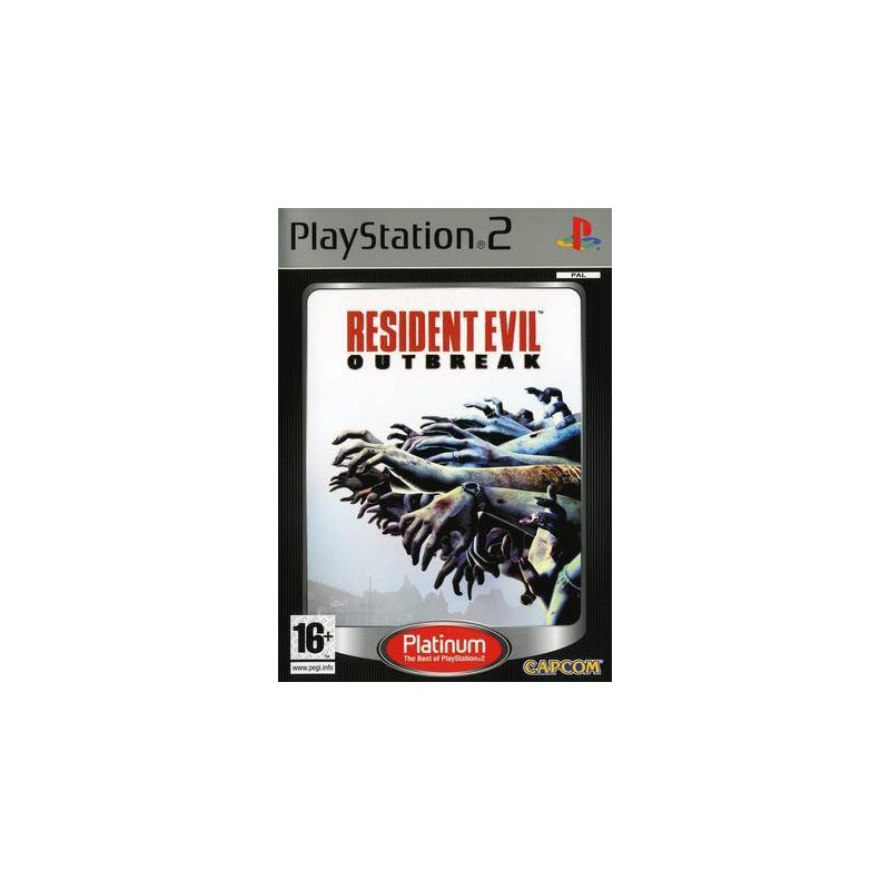 PS2 RESIDENT EVIL OUTBREAK (PLATINUM) - Jeux PS2 au prix de 9,95 €