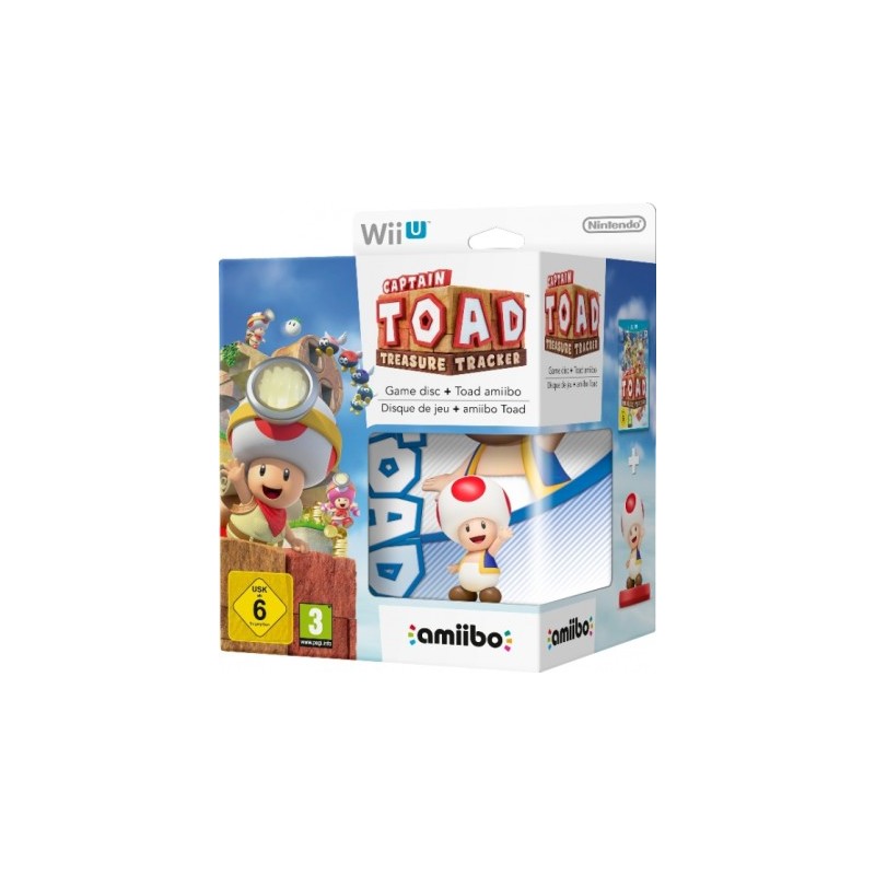 WIU CAPTAIN TOAD TREASURE TRACKER + AMIIBO - Jeux Wii U au prix de 29,95 €