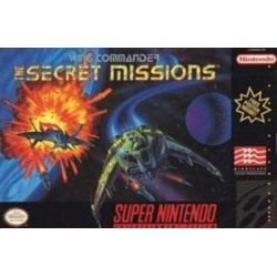SN WING COMMANDER THE SECRET MISSIONS (ETAT MOYEN) - Jeux Super NES au prix de 24,95 €