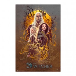 POSTER THE WITCHER SAISON 2 PERSONNAGES - Posters au prix de 6,95 €