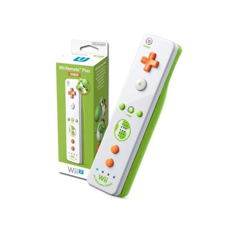 WIIMOTE WII MOTION PLUS YOSHI (EN BOITE) - Accessoires Wii U au prix de 44,95 €