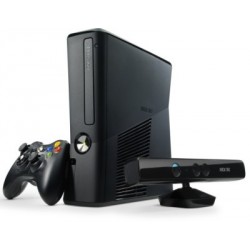 CONSOLE XBOX 360 SLIM NOIRE 4 GO + KINECT - Consoles Xbox 360 au prix de 129,95 €