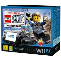 CONSOLE WII U NOIRE 32 GO PACK LEGO CITY (EN BOITE) - Consoles Wii U au prix de 229,95 €