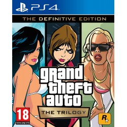 PS4 GTA THE TRILOGY DEFINITIVE EDITION OCC - Jeux PS4 au prix de 19,99 €