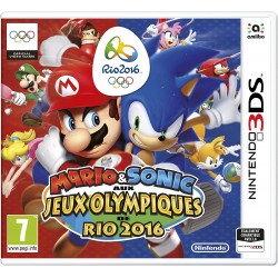 3DS MARIO ET SONIC AUX JEUX OLYMPIQUES DE RIO 2016 (NEUF) - Jeux 3DS au prix de 24,99 €