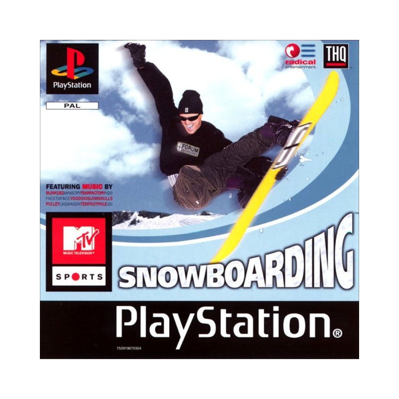PSX MTV SPORTS SNOWBOARDING - Jeux PS1 au prix de 5,99 €