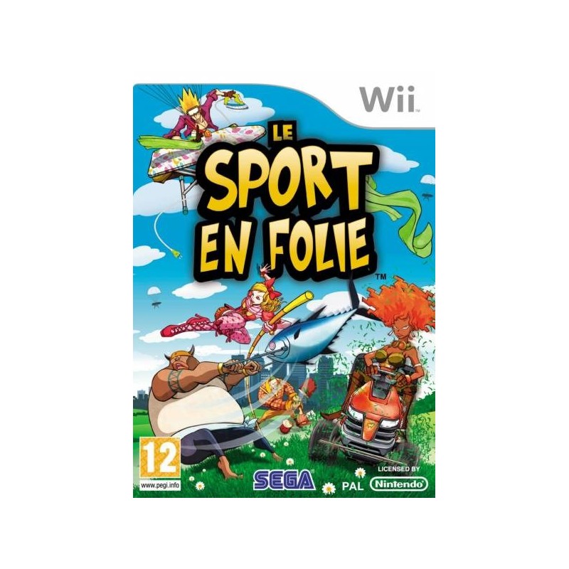 WII SPORT EN FOLIE - Jeux Wii au prix de 9,95 €