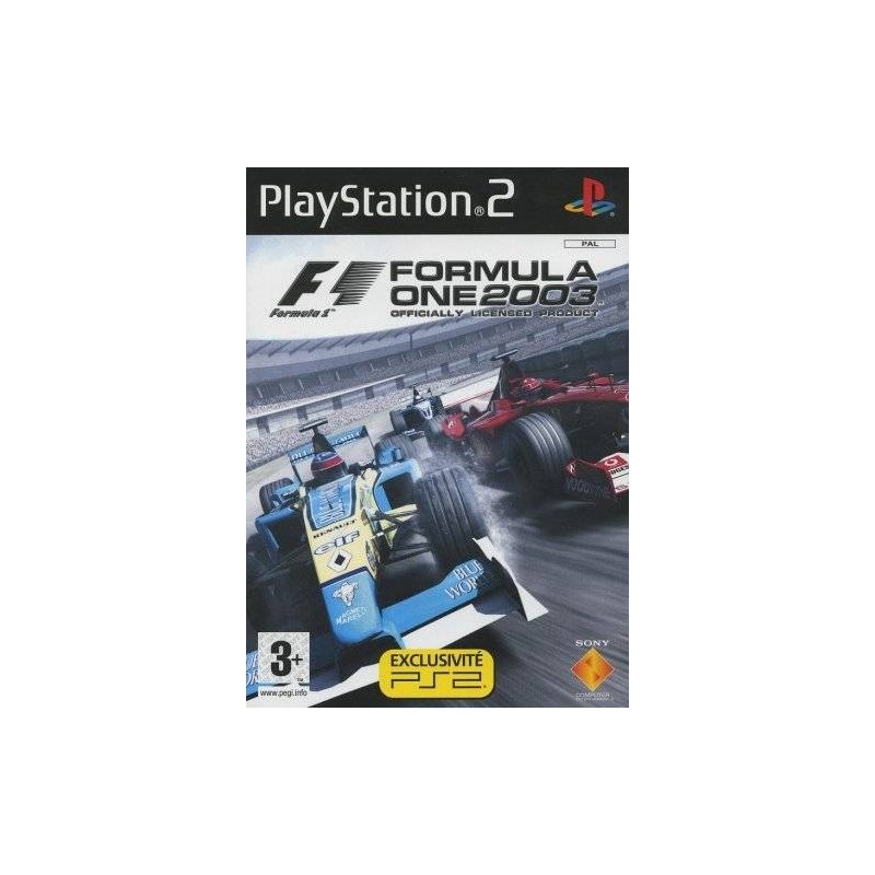 PS2 FORMULA 1 2003 - Jeux PS2 au prix de 2,95 €