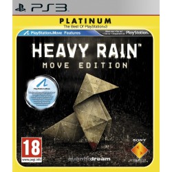 PS3 HEAVY RAIN MOVE (PLATINUM) - Jeux PS3 au prix de 7,95 €
